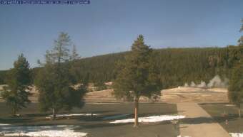 Webcam Old Faithful, Wyoming