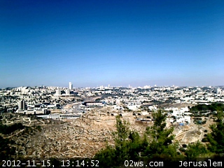 Webcam Jerusalem
