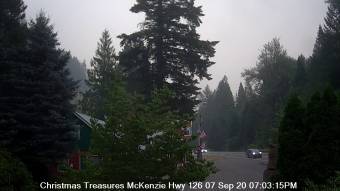 Webcam Blue River, Oregon