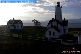 Webcam Dungeness, Washington