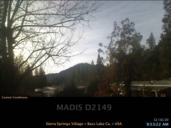 Webcam Bass Lake, California
