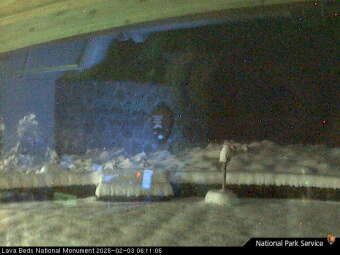 Webcam Lava Beds National Monument, California