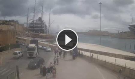 Livestream Grand Harbour und Valletta.