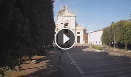Webcam Assisi, Santa Maria degli Angeli - Skyline Webcams
