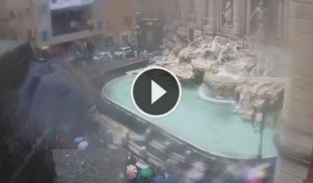 Webcam Roma, Fontana di Trevi - Skyline Webcams