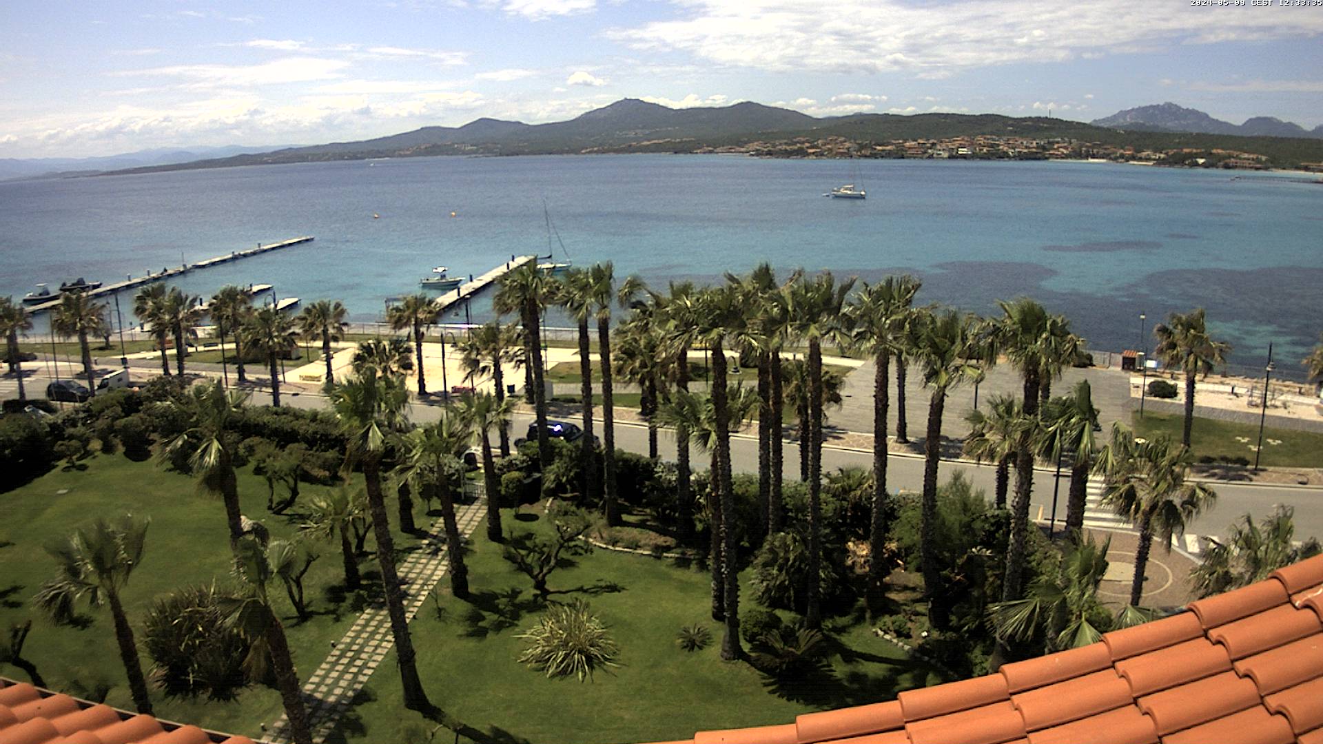 Webcam Golfo Aranci - Hotel Villa Margherita