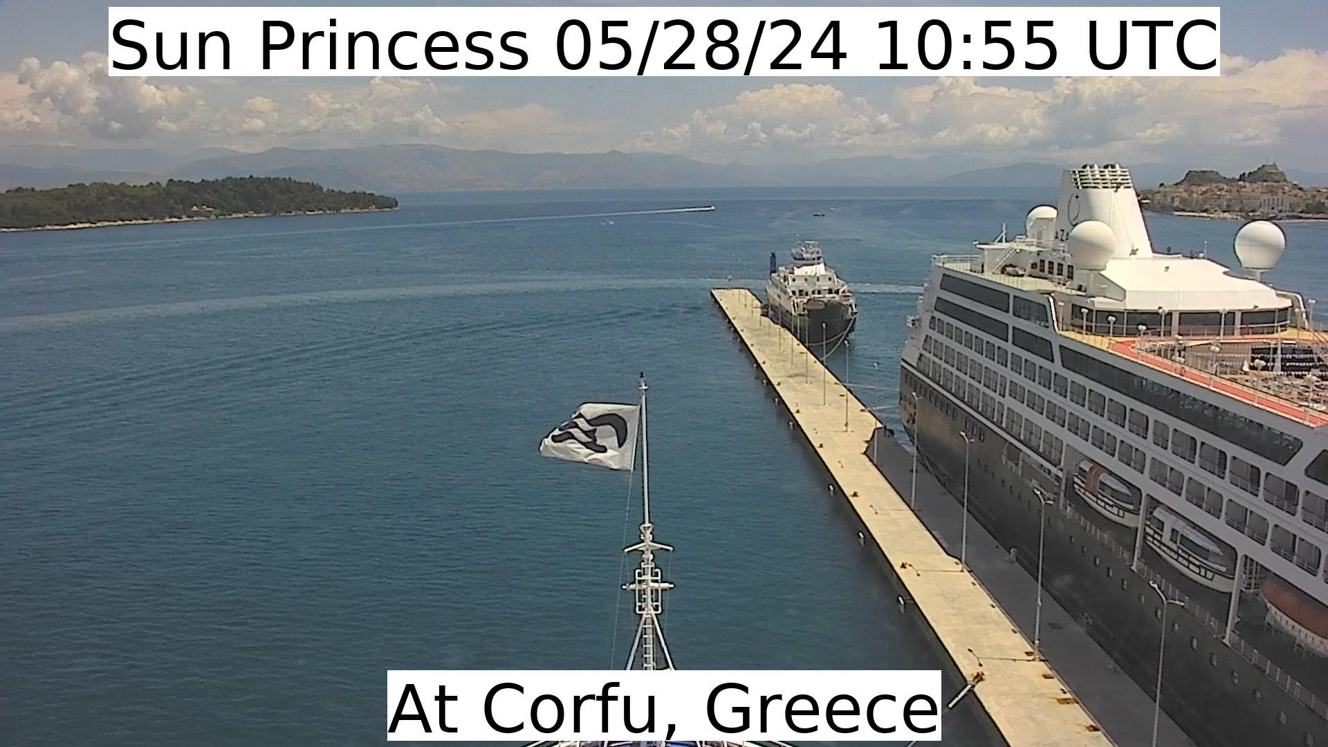 sun princess cruise ship webcam