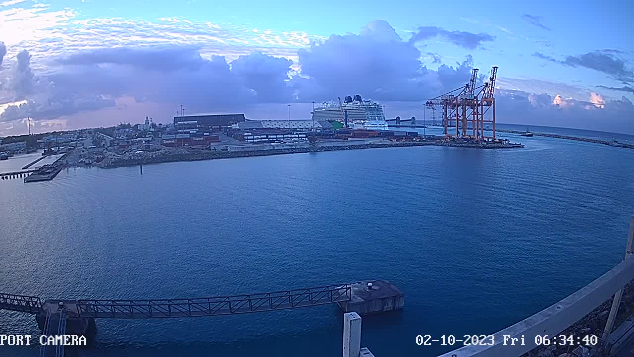 bridgetown barbados cruise port webcam live
