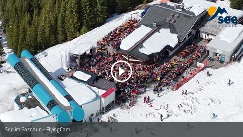 Webcam See im Paznaun: See im Paznaun - FlyingCam - Webcam Galore