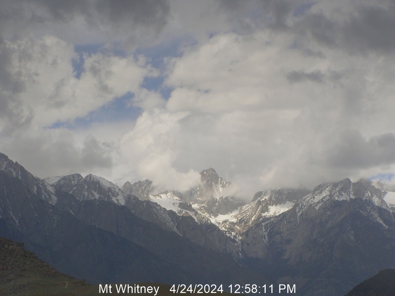 Webcam Lone Pine, California: Mount Whitney