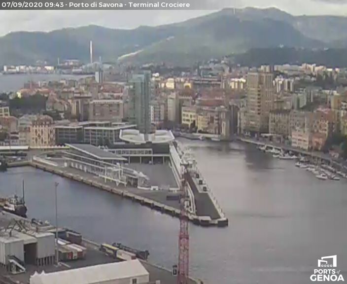 savona cruise port webcam