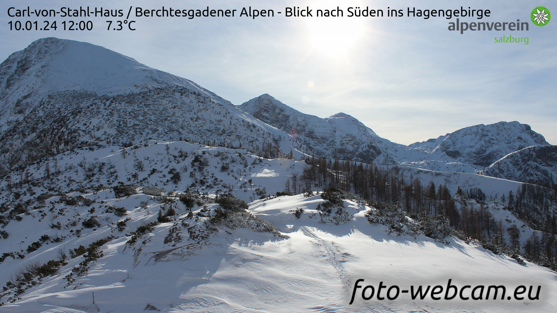 Webcam Golling An Der Salzach Hd Panorama Carl Von Stahl Haus