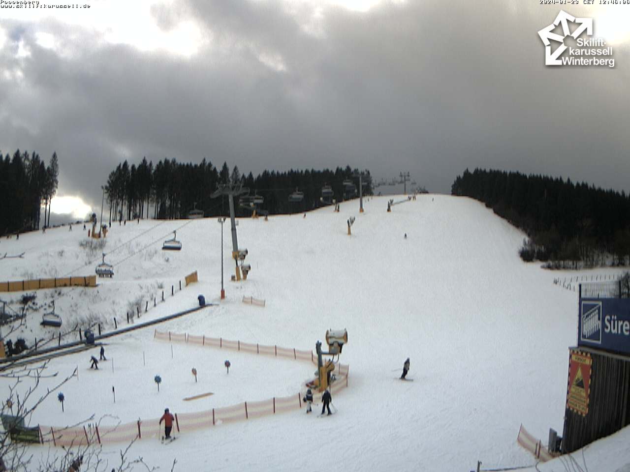 Webcam Winterberg: Skiliftkarussell Winterberg