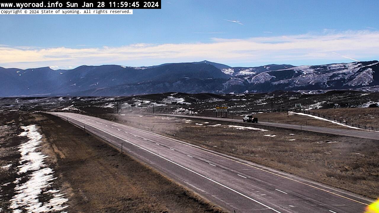 cam Parkman, Wyoming Montana Line Traffic and Weather