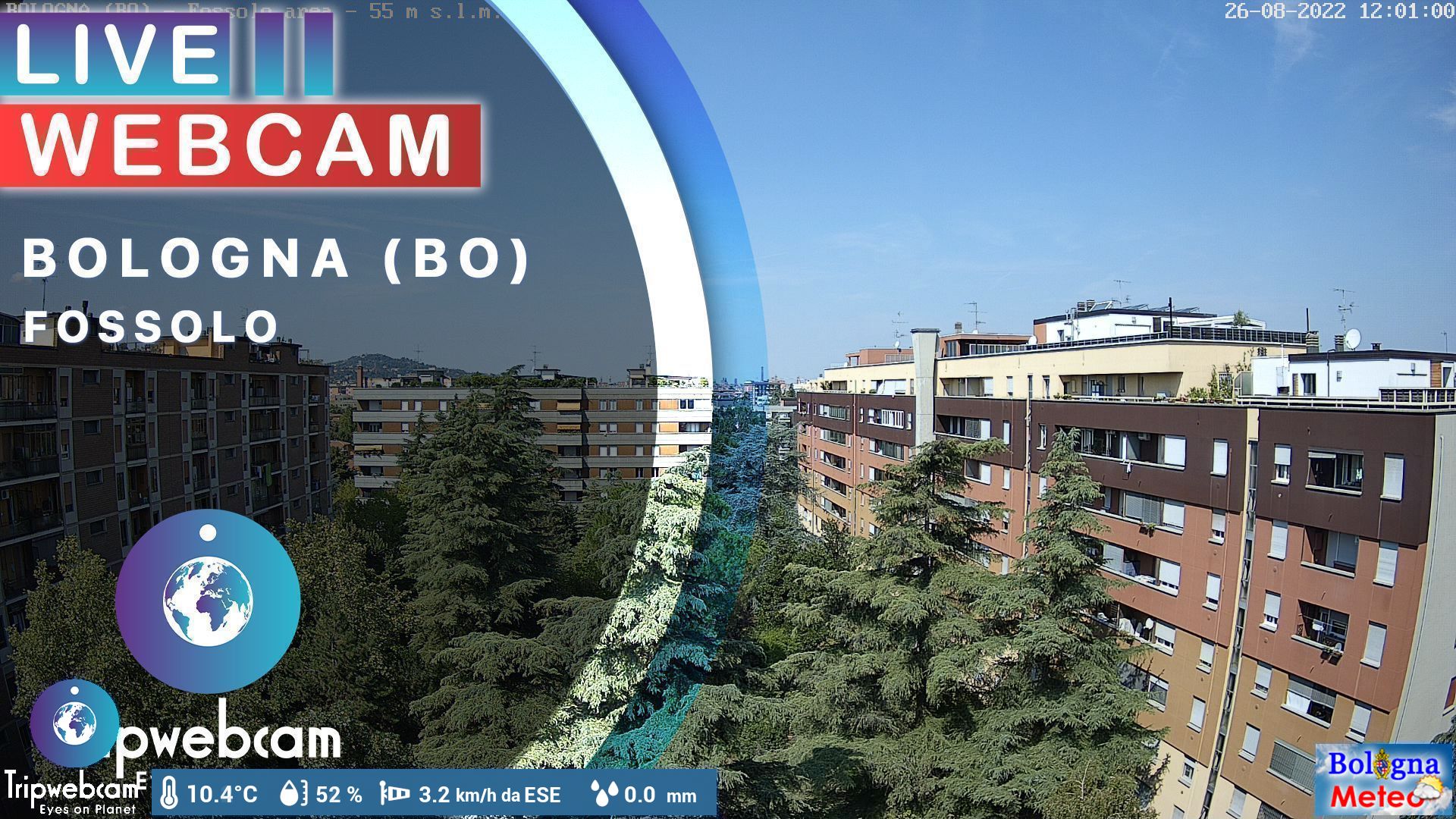 Webcam Bologna Vista Panoramica