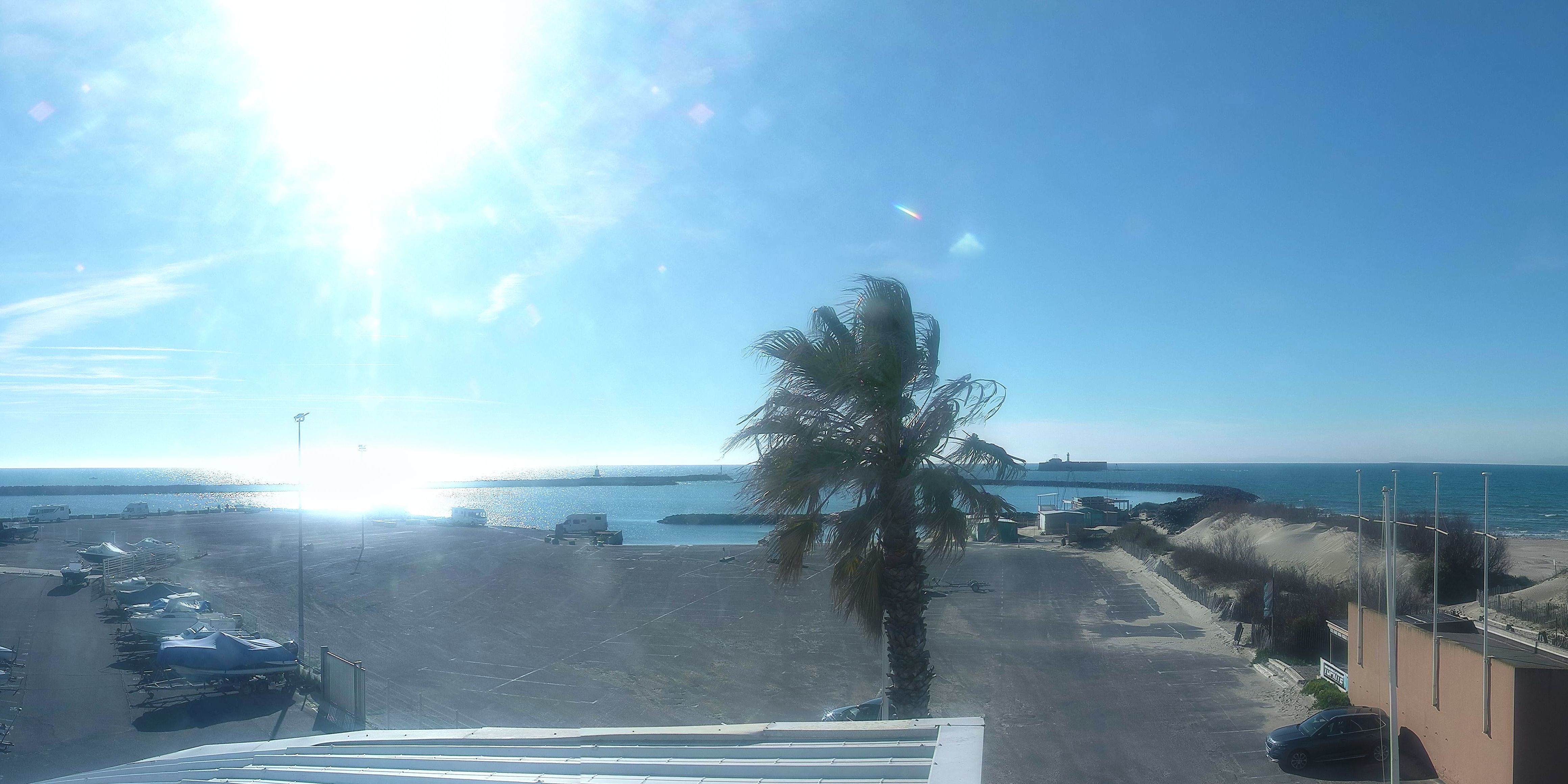 Webcam Cap d'Agde: Panoramique HD