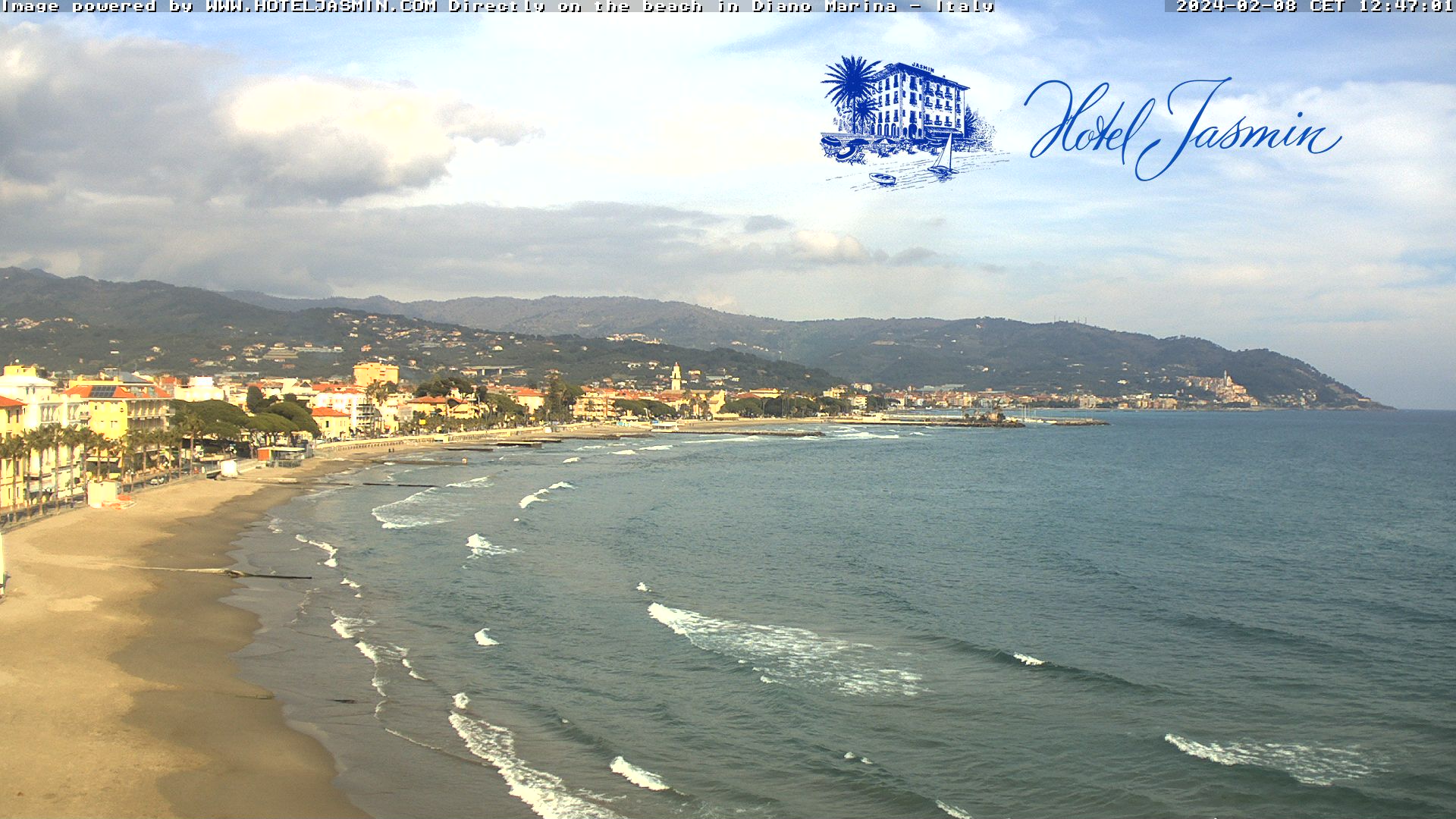 Webcam Diano Marina: Beach Of Diano Marina