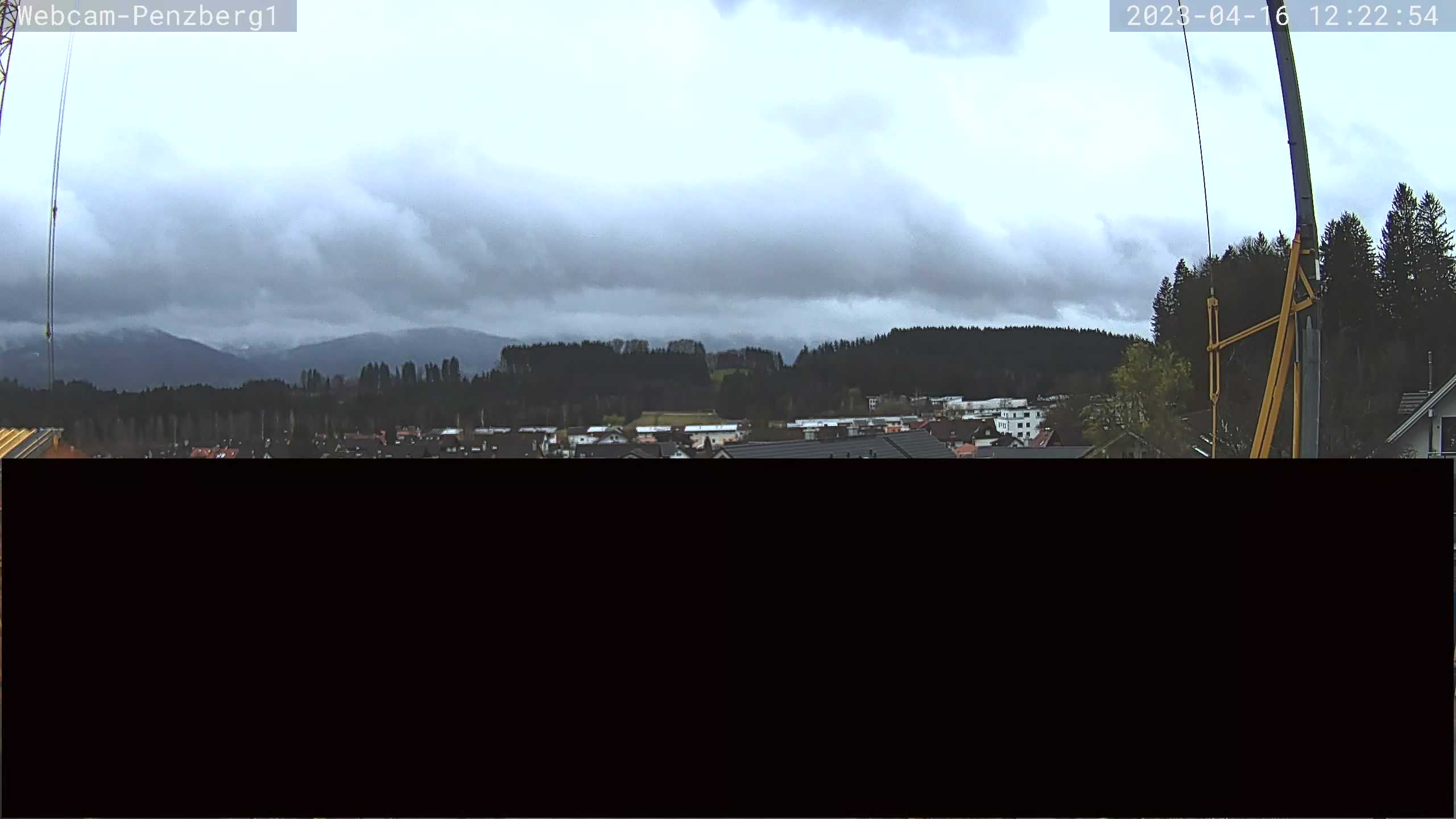 Penzberg: Blick über Penzberg - Webcam Galore