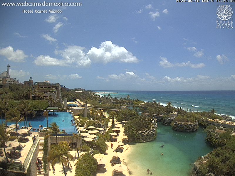 Webcam Playa del Carmen: Hotel Xcaret