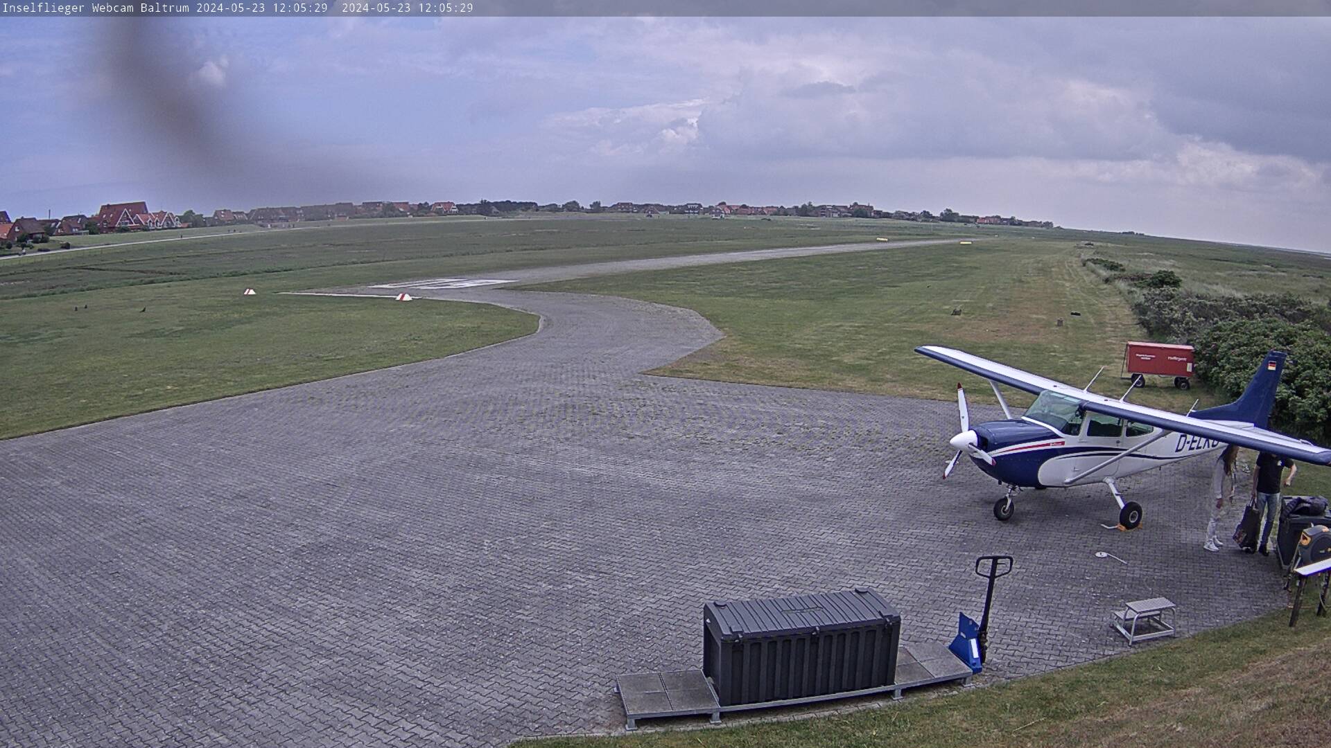 Baltrum: Flugplatz Baltrum - Webcam Galore