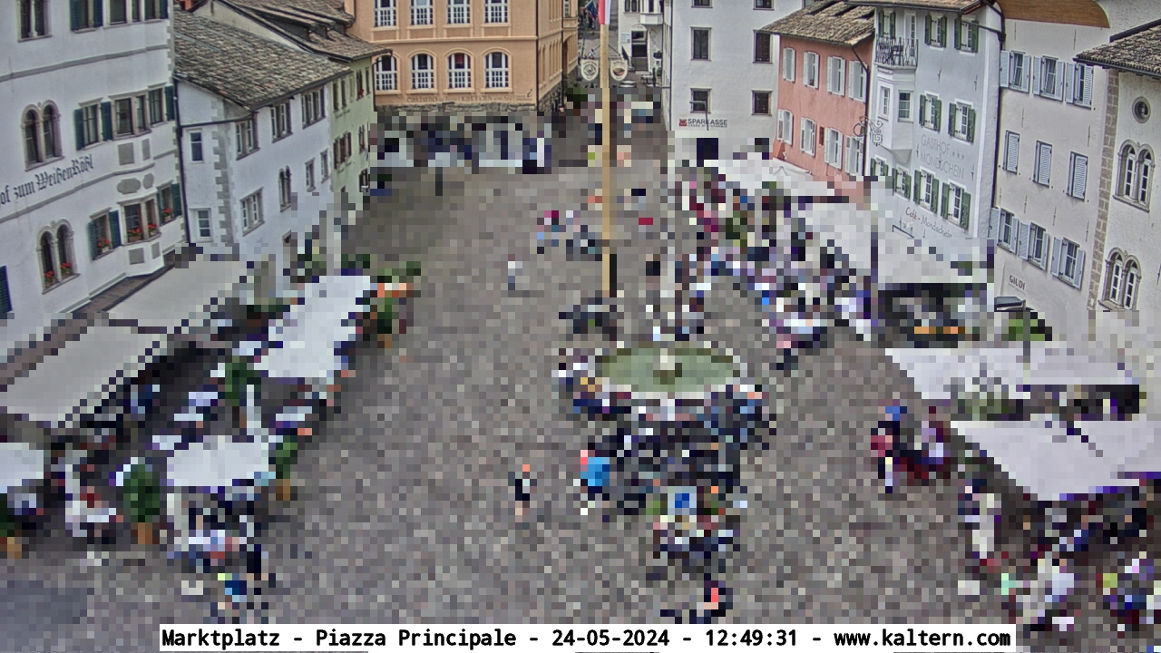 Kaltern Am See Webcam Marktplatz Webcam Galore