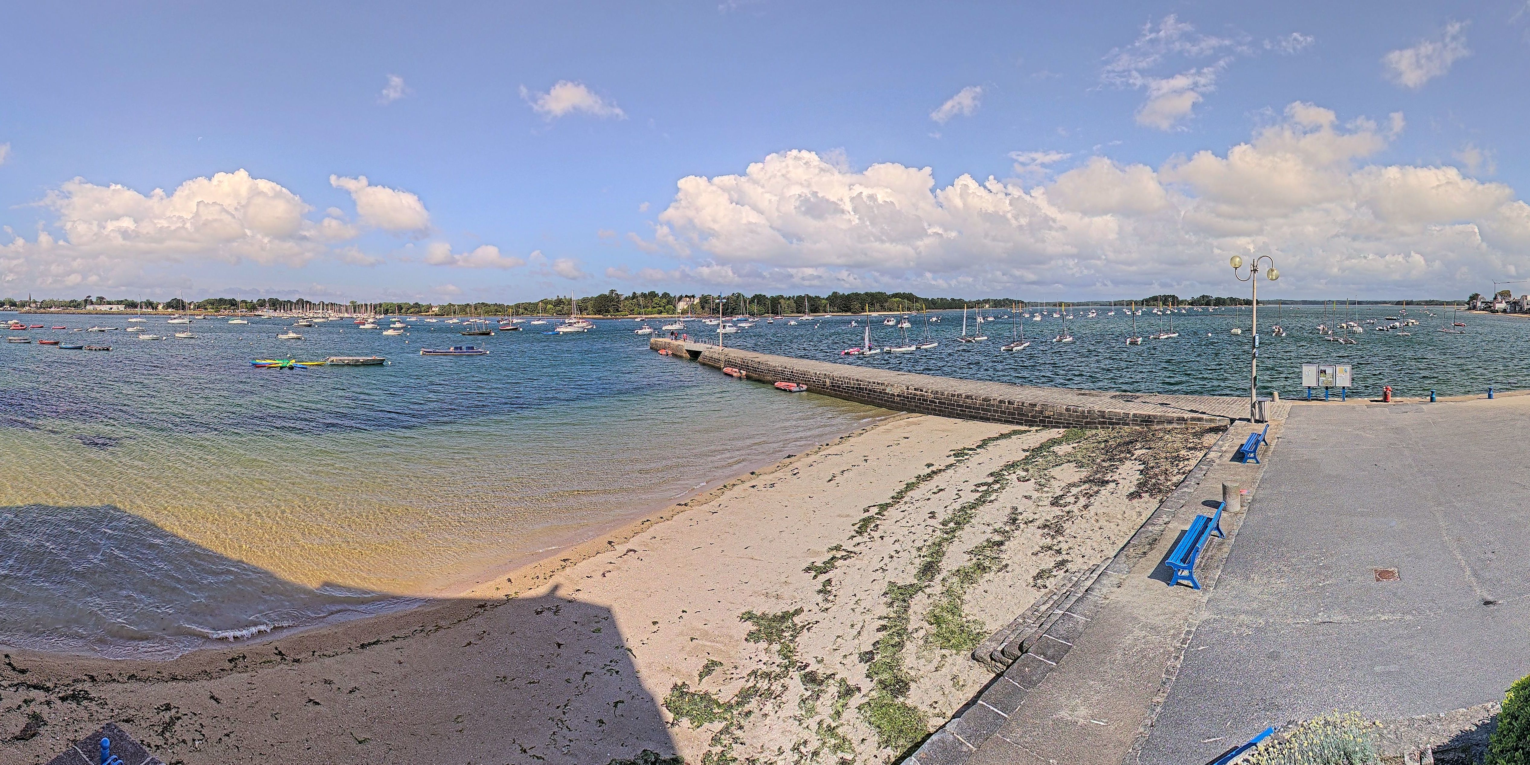 Webcam Île-Tudy: HD Panorama