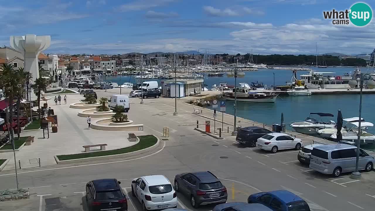 Webcam Vodice: Marina and Seafront