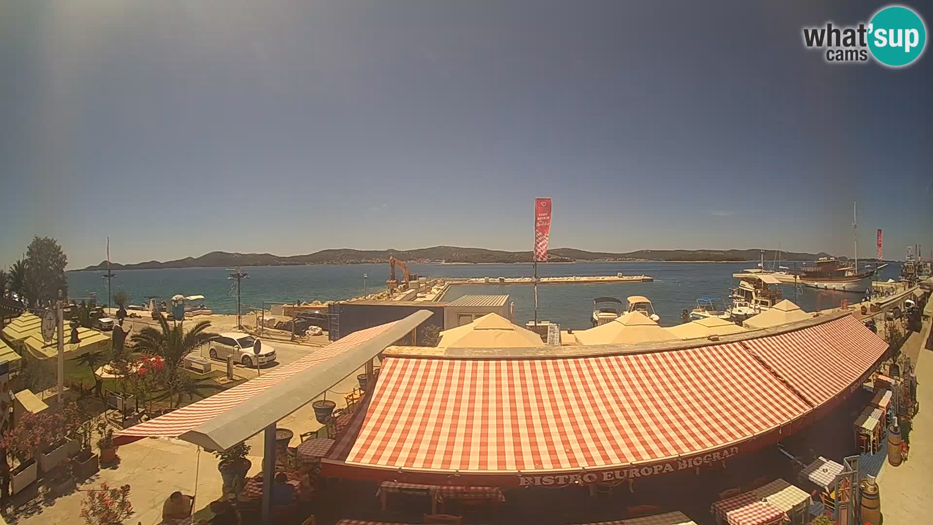 Biograd na Moru: Livestream Coast King Petar Krešimir IV - Webcam Galore
