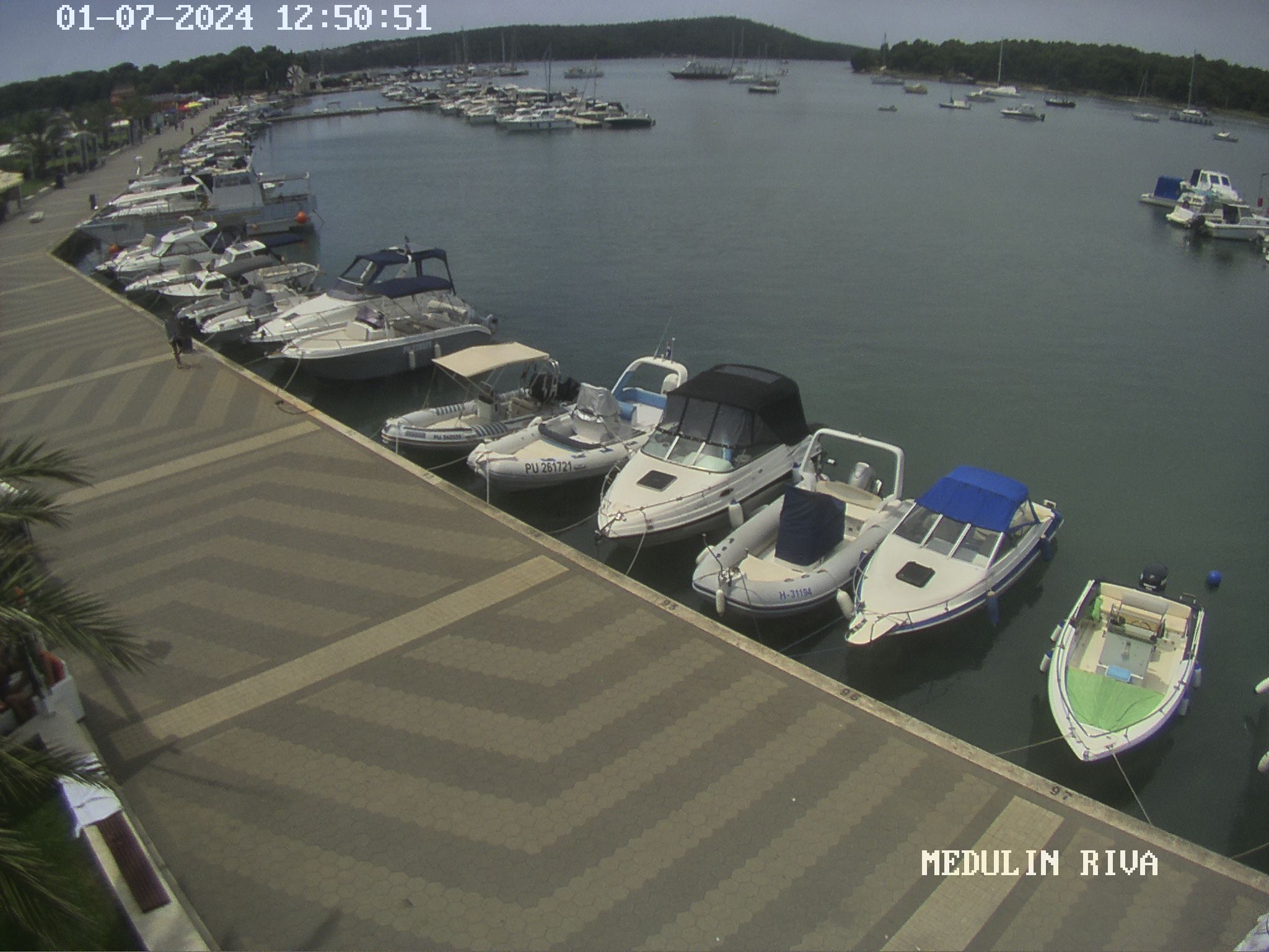 Webcam Medulin: Port Promenade