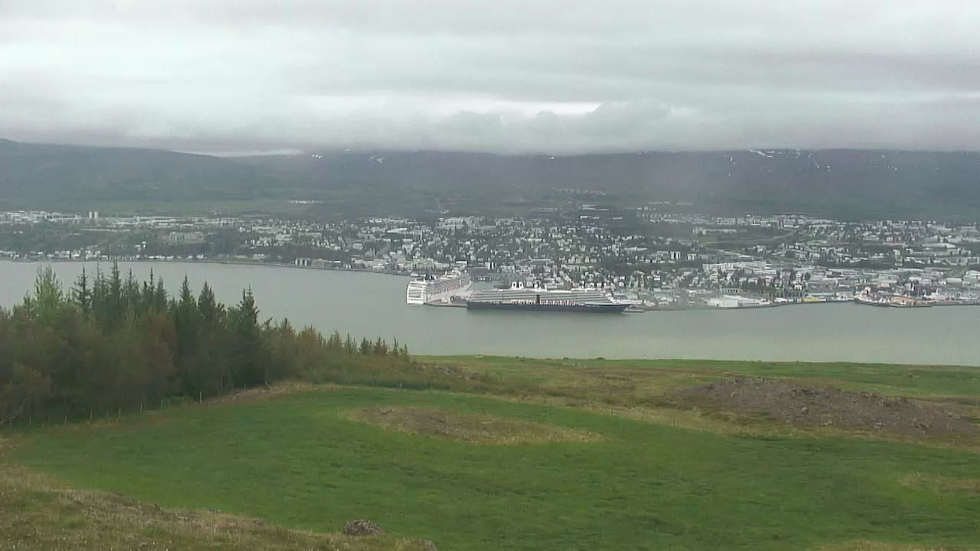 cam Akureyri View onto Akureyri
