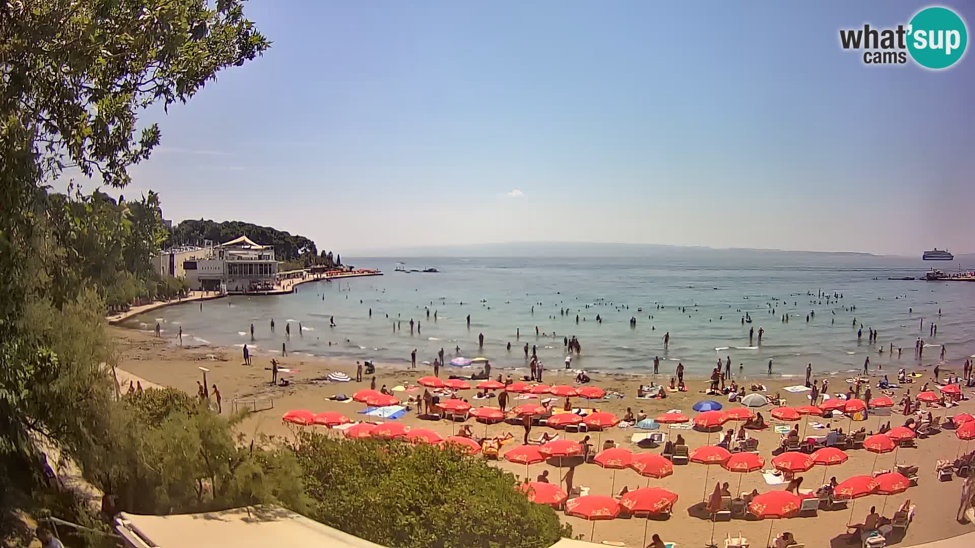Split: Bačvice-Strand - Webcam Galore