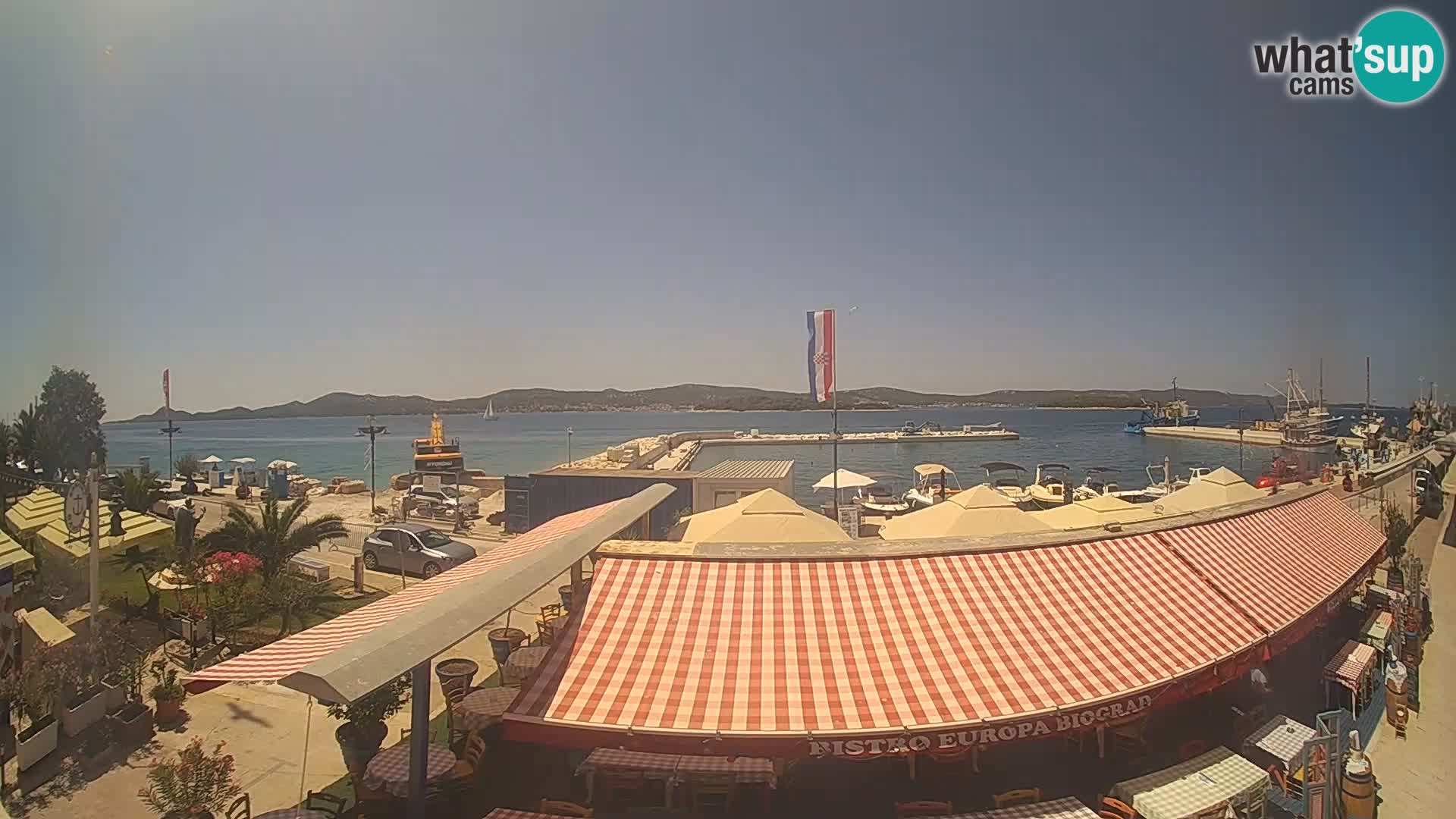 Webcam Biograd na Moru: Livestream Coast King Petar Krešimir IV