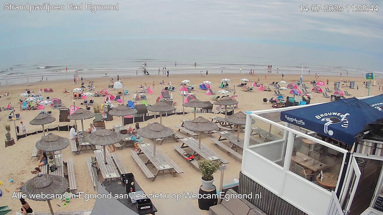 Webcam Egmond aan Zee: Beachcam