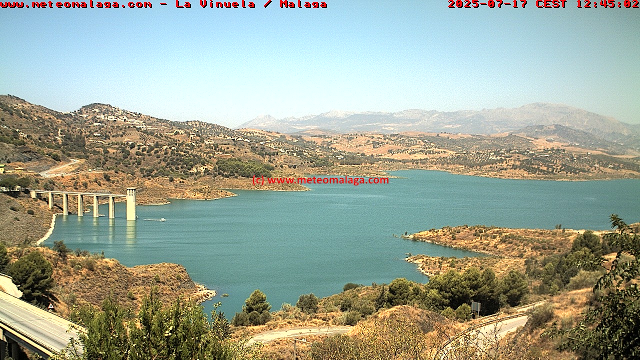 cam Viñuela Weather Malaga