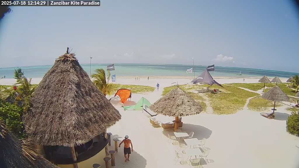 Webcam Paje Beach (Zanzibar) Zanzibar Kite Paradise