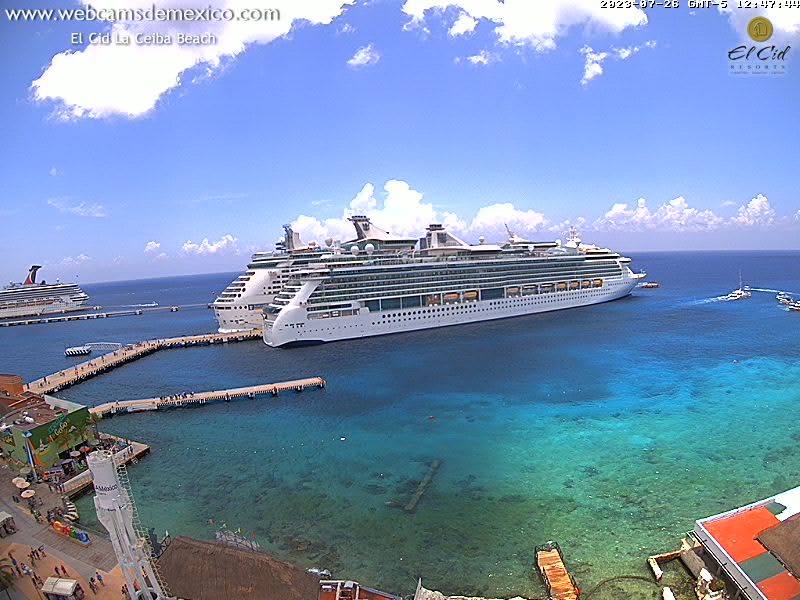 cozumel cruise port web cam
