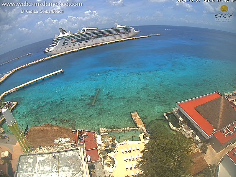 Webcam Cozumel: Panorama View