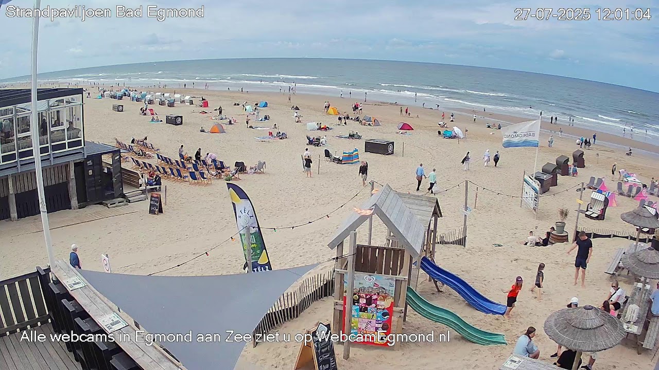 Webcam Egmond aan Zee Beachcam