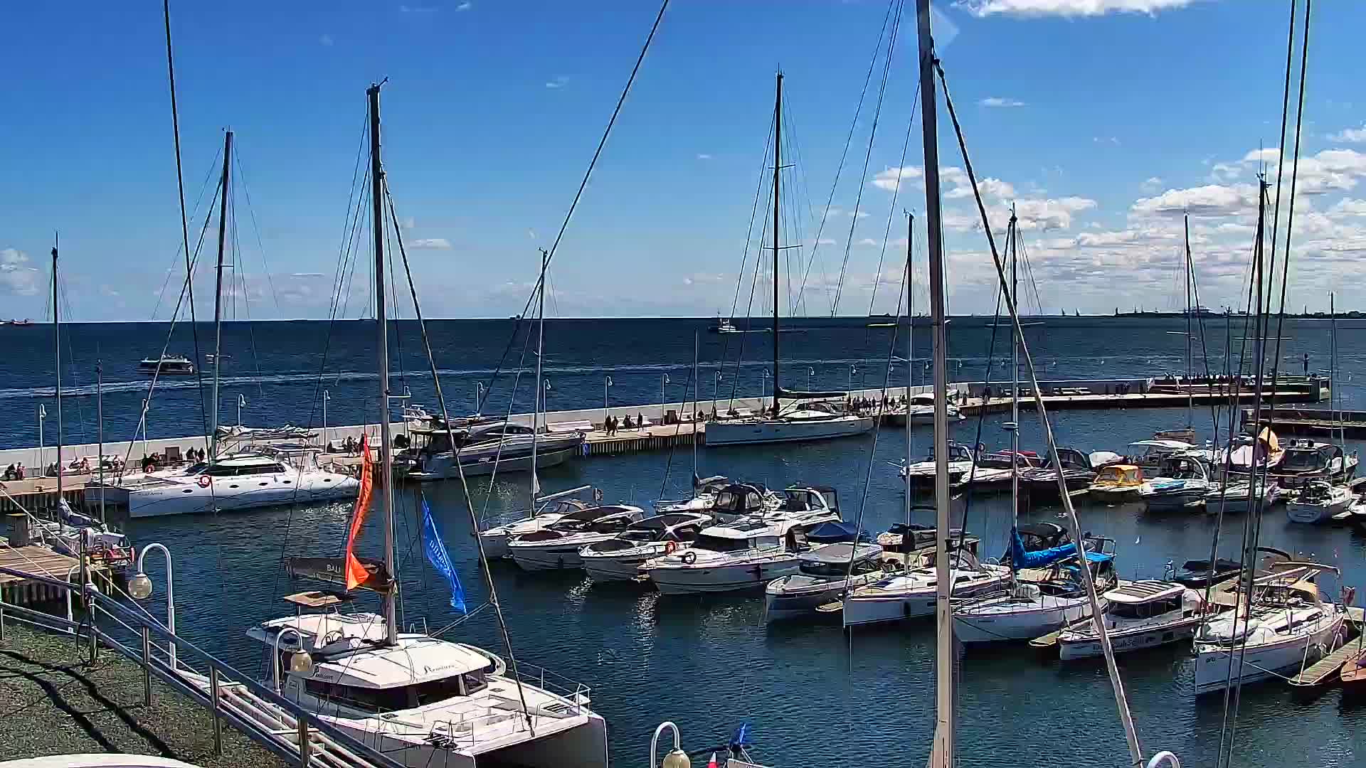 Webcam Sopot: View from the Pier