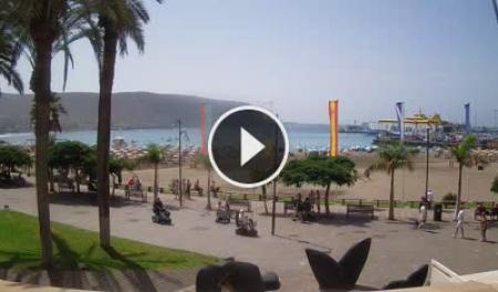 Webcam Los Christianos (Tenerife): Livestream Playa de Los Cristianos