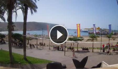 Webcam Los Christianos (Tenerife): Livestream Playa de Los Cristianos