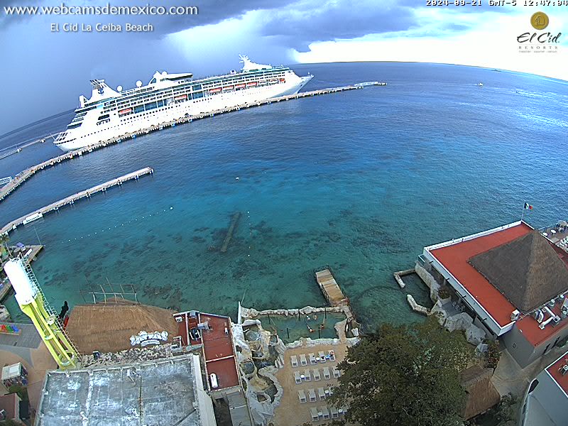 Webcam Cozumel: Panorama View