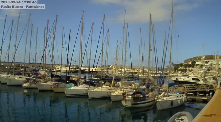 Webcam Pasito Blanco (Gran Canaria): HD-Stream Pasito Blanco - Muelle