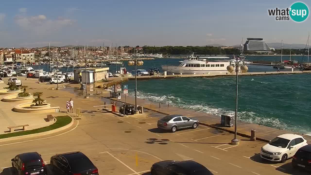 Webcam Vodice: Marina and Seafront