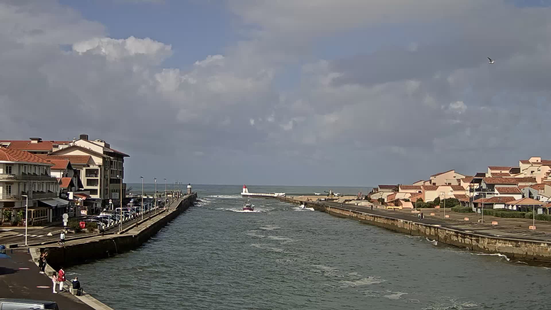 Webcam capitainerie capbreton