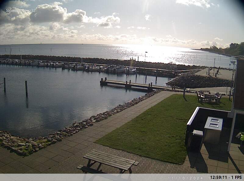 Webcam Spodsbjerg (Langeland): Spodsbjerg Port