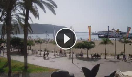 Webcam Los Christianos (Tenerife): Livestream Playa de Los Cristianos