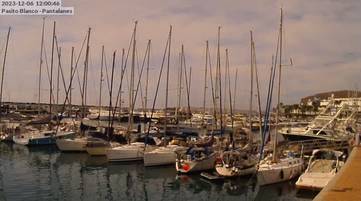 Webcam Pasito Blanco (Gran Canaria): HD-Stream Pasito Blanco - Muelle