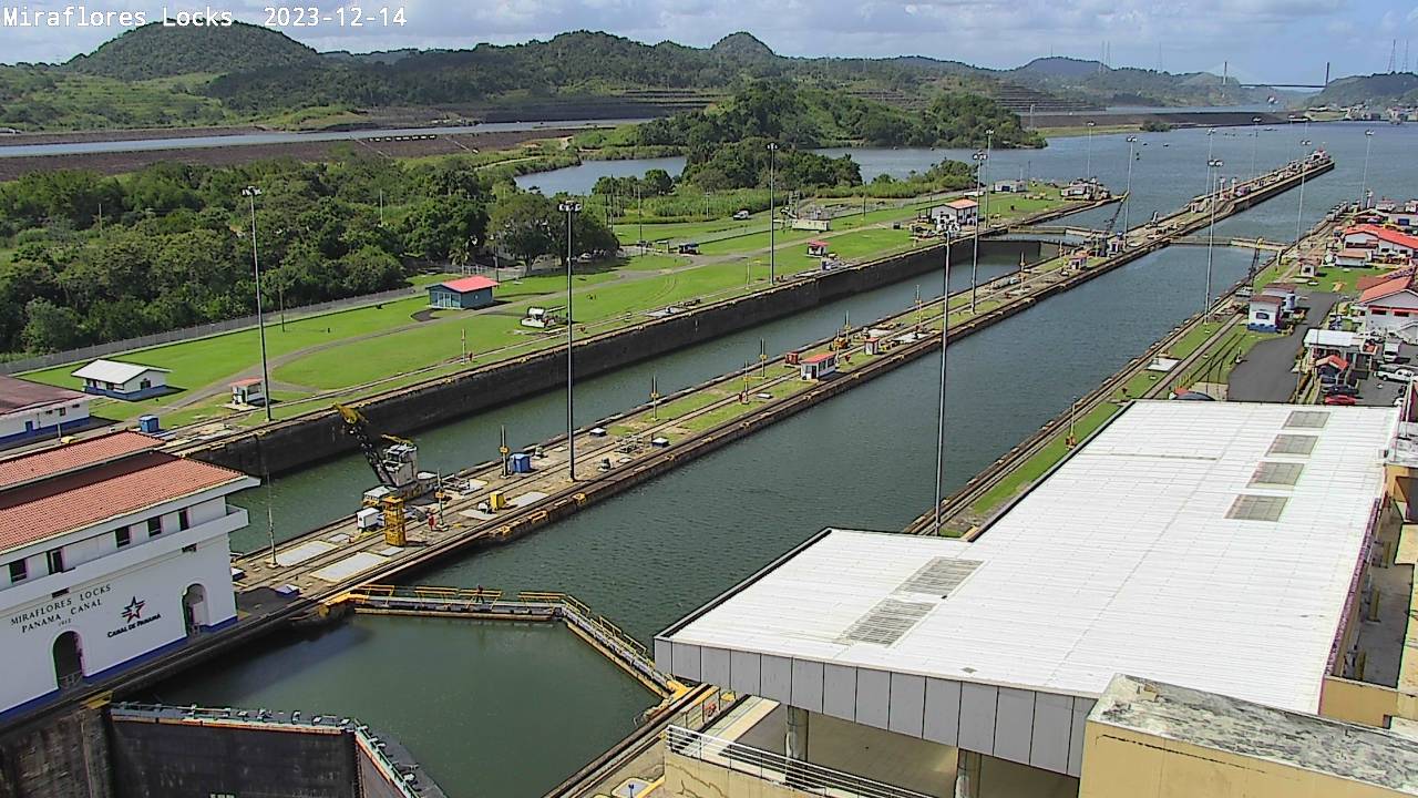 Webcam Panama Canal Miraflores Locks   1273 