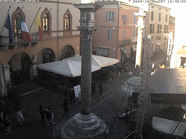 Webcam Ravenna: Piazza del Popolo